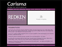 Tablet Screenshot of carisma-tysnes.no